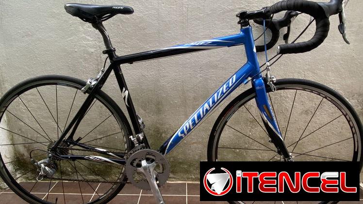 Bicicleta de ruta Specialized de fibra y aluminio
