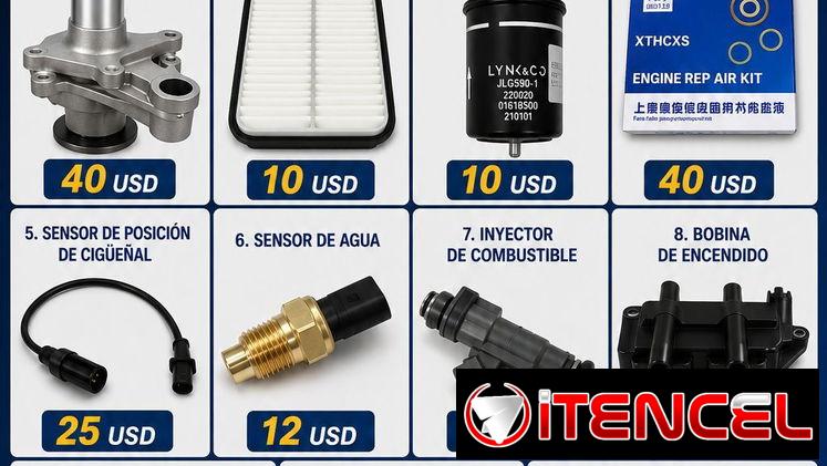 Piezas para autos Geely
