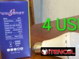Extensiones multipuertos, bombillos recargables, cargadores y más