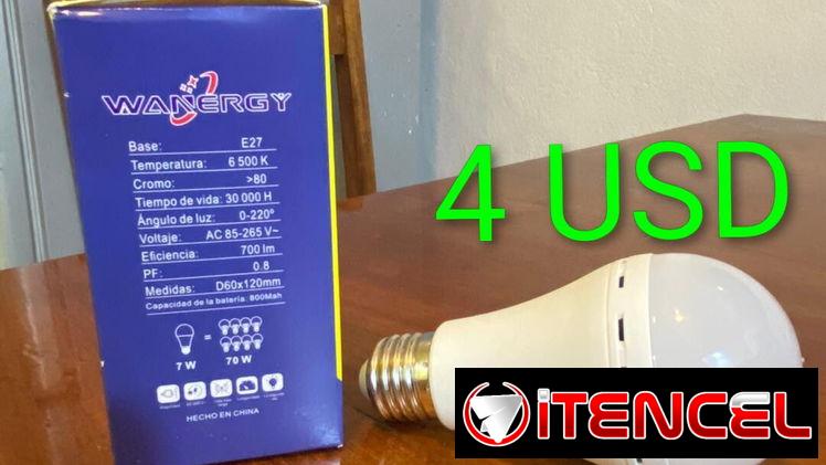 Extensiones multipuertos, bombillos recargables, cargadores y más