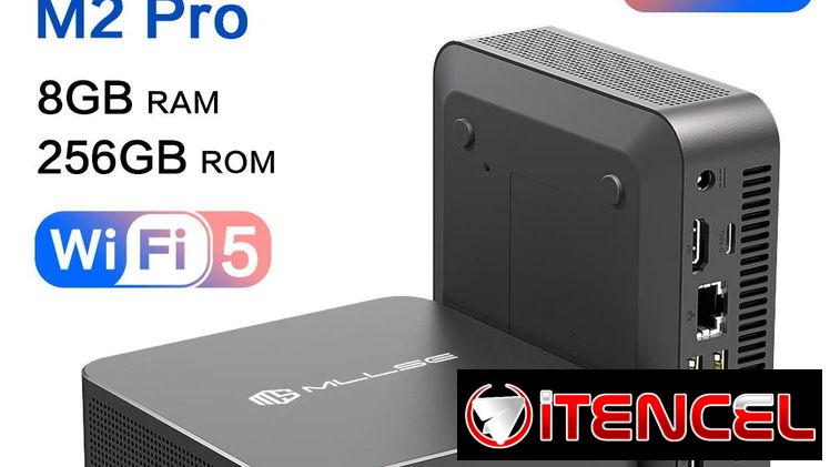 🚀 Mini PC MLLSE M2 Pro | 8GB RAM | 128GB SSD | 4K Ultra Slim