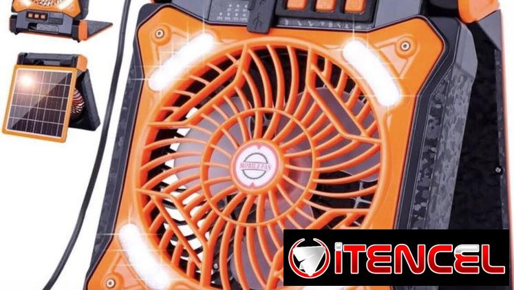 Ventilador recargable