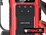Arrancador para autos con inflador de neumáticos y luces de emergencia