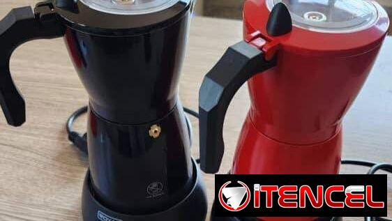 Cafeteras electricas Royal 6 tazas. Roja