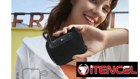 Bocina Bluetooth Portatil – 1HORA – Negro