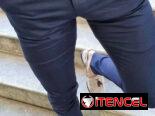 Pantalon azul de vestir para hombre, pantalon negro …Ropa elegante para hombres