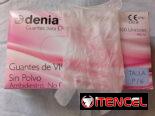 Guantes desechables de vinilos