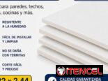 Pvc blanco 1.22 x 2.44 6mm, acrilico espejo(1.22 x 2.44)