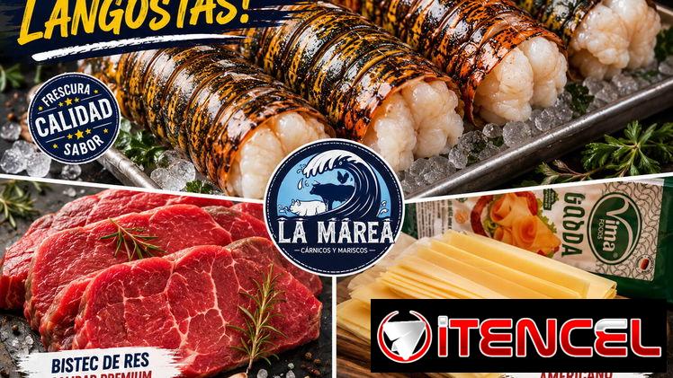 Carne de res, Cerdo, pollo, pescado, carnero y mas