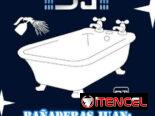 Servicios de reparación y pintura de bañaderas, lavamanos y superficies azulejeadas.