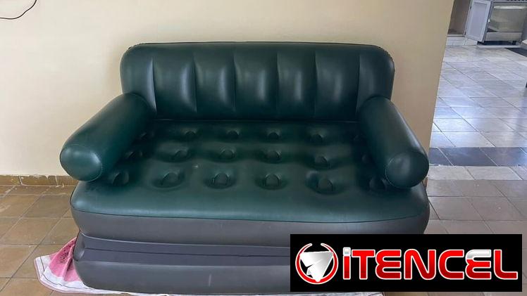 VENDO: COLCHÓN INFLABLE, COCINA CON HORNO DE 4 HORNILLAS.