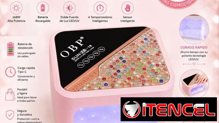 Lámpara recargable nueva de uñas 288 watts $35 USD