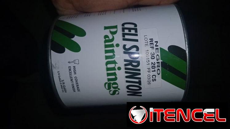 👉PINTURAS DE ESMALTE BLANCO Y NEGRO EN BAYAMO GRANMA 🇨🇺