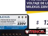 Protector de voltaje 220V y 110 V marca Milexus( de espiga y de línea)