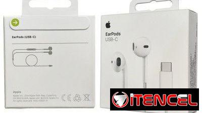 Audífonos Apple de cable Tipo C