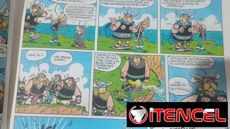 Cómic de Asterix y Obelix
