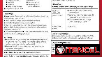 Acetaminophen 500 mg