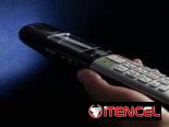 Panasonic – Teléfono inalámbrico fácil de usar con linterna y marcación rápida – Serie KX-TGU4