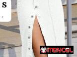 Hermosas sayas de mezclilla
