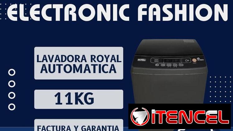 LAVADORAS ROYAL AUTOMÁTICAS Y SEMI AUTOMÁTICAS DE VARIOS KG NUEVAS EN CAJA