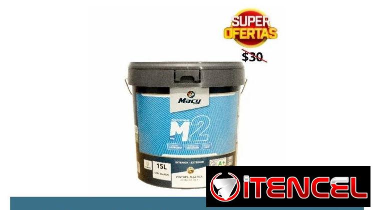 PINTURA MATE M-2 MACY COLOR BLANCO VPT-0280