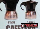 Cafeteras de 2,  3,  4,   6 y 9 tazas