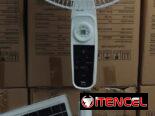 Ventiladores Recargables con Panel Solar