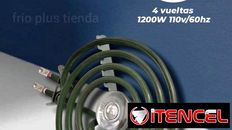 Resistencia de hornilla electrica