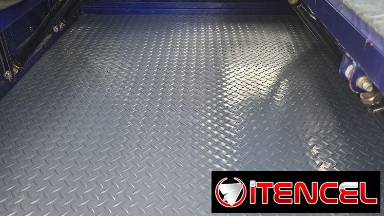 Alfombras o lonas para triciclos mano de obra incluida