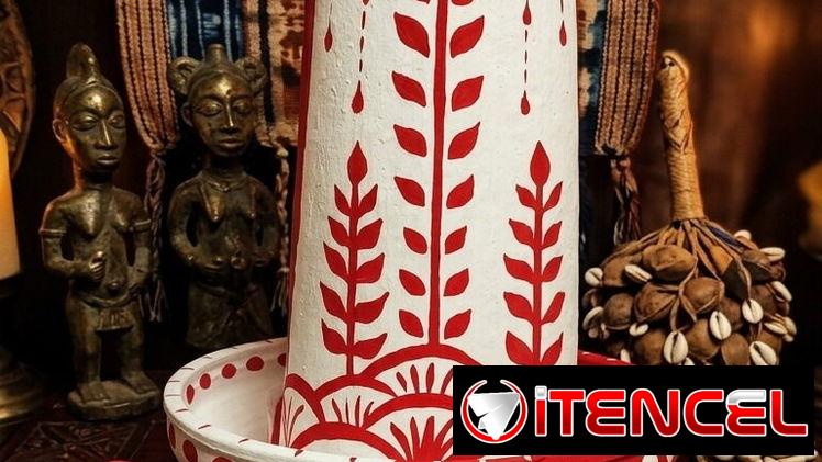 ✨🌾ORICHAOKO ARTESANAL – PIEZAS RELIGIOSAS HECHAS A MANO – ARTE ASHÉ 🖌️🌿