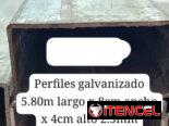 Tejas,purles y rollos de cerca