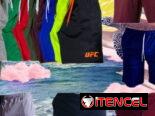 Shores de colores, tela Dryfit con bolsillos