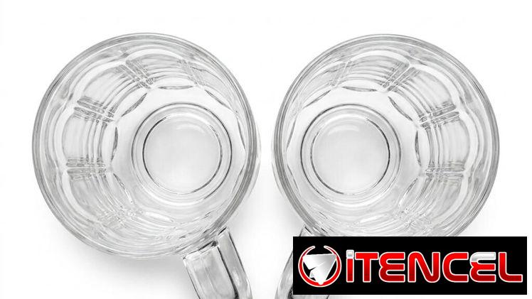 Juego de dos tarros cerveceros – Libbey/Crisa – Modelo 5092 (16 oz)