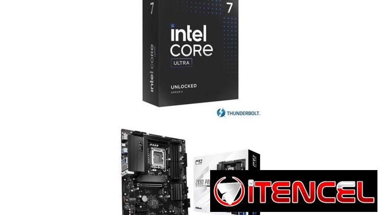 🤩 Core Ultra 7 265K  ASRock Z890 Pro-A ✅0km PC Intel KIT