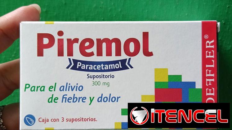 Supositorios de paracetamol para bebé $2500