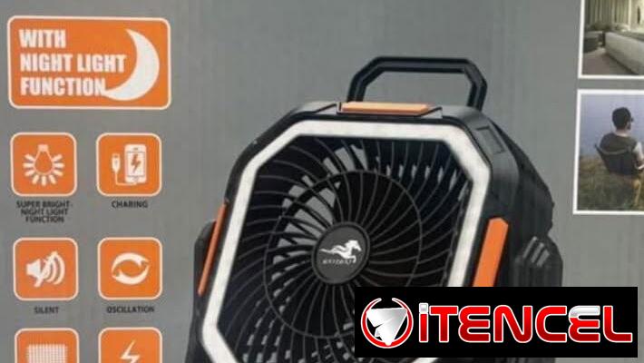 Ventilador recargable