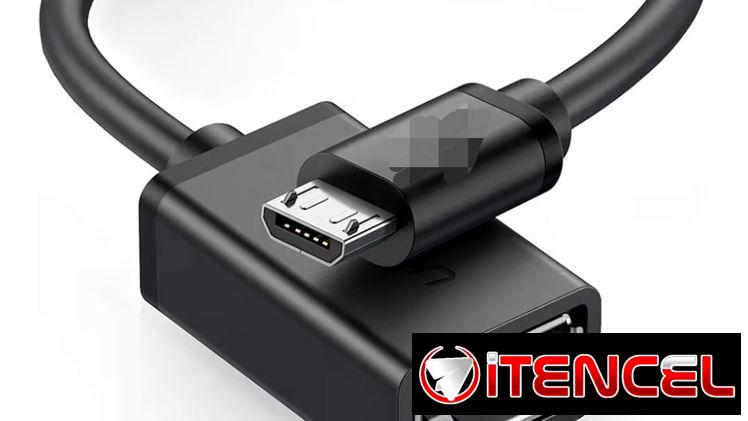 Cable adaptador otg micro usb a usb 2.0