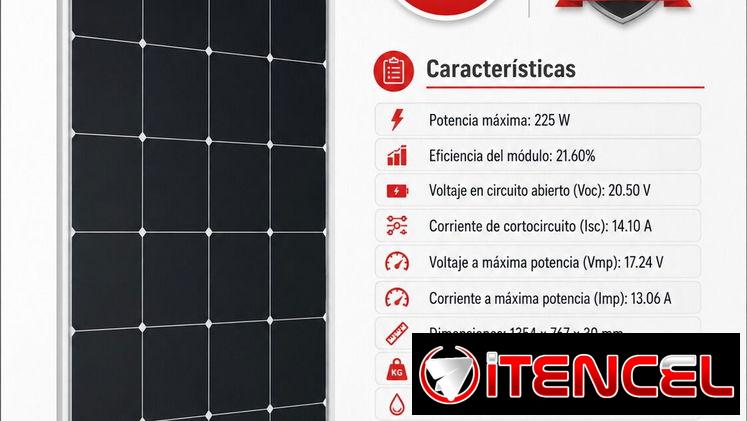 PANEL SOLAR LONGI 225W