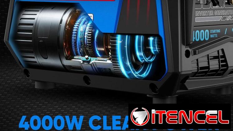 Planta electrica a gasolina de 4000 watt – inverter (silenciosa y potente)