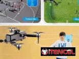 Drone retraíble//Para uso didáctico y como juguete (no uso profesional, sin GPS)// fácil de trasladar//Nuevo