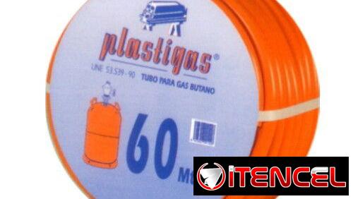 ROLLO MANGERA DE GAS 60M DIAMETRO 9X15