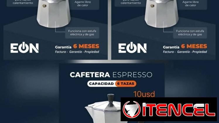 Cafeteras expresso 1, 3 y 6 tazas