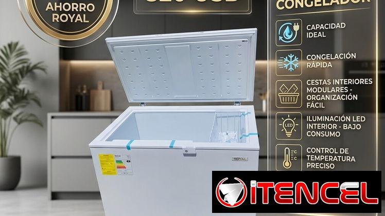 ❄️ ¡NUEVO EN CAJA! Freezer / Arcón Congelador Royal de 10P ❄️