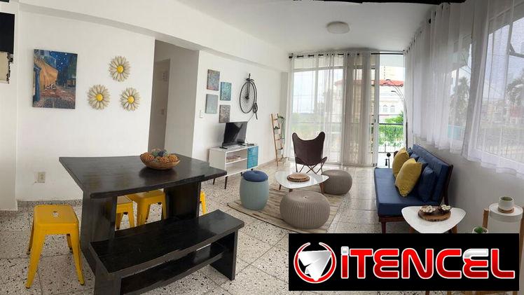Apartamento cómodo y luminoso en el vedado ( renta lineal