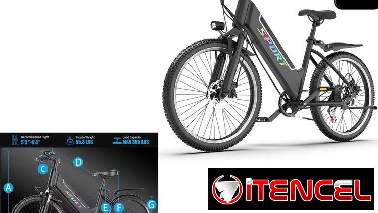 – Bicicleta Eléctrica 749W/ 45 km/h/ 48V