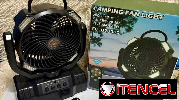 Ventilador Recargable F8 (t)
