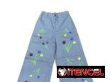 Pantalón de mezclilla ancho