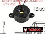 SIRENAS 12 VDC para ALARMAS – GPS y otros usos