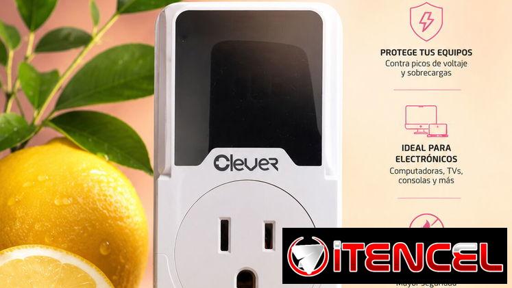 Protector de voltaje 110v marca Clever