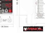 DIHOOL Protector de voltaje ajustable 110V 220V, corte de bajo/alto voltaje y protección contra sobrecorriente, subvolta